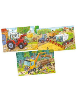 Puzzles, vehicles