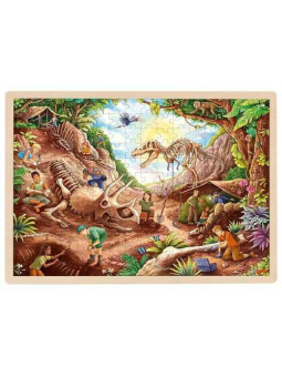 Puzzle - Dinosaur excavation site