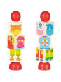 Rotatable puzzle animals - set of 6