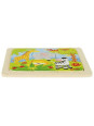 Puzzle farm, sealife,... - set of 8