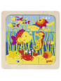 Puzzle farm, sealife,... - set of 8