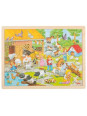 Puzzle, petting zoo