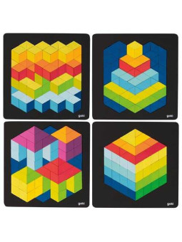 Powerdisplay, 3D puzzles - set of 8