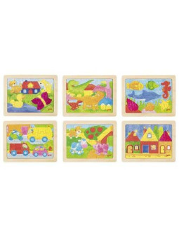 Puzzle 1000 colours - set of 6