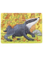 Mini-puzzle forest animals - set of 36