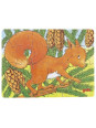Mini-puzzle forest animals - set of 36