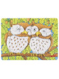 Mini-puzzle forest animals - set of 36