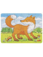 Mini-puzzle forest animals - set of 36