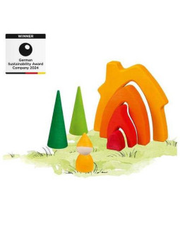 Wooden Dwarf Cottage