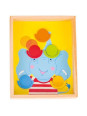 Game of skill, elephant and truck - set of 6 Game of skill, elephant and truck - set of 6