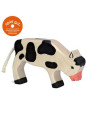 Calf, grazing, black