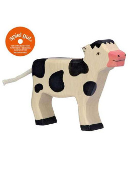 Calf, standing, black