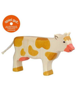 Cow, standing, brown