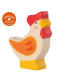 Hen, standing