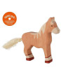 Horse, standing, light brown