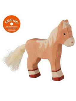 Foal, standing, light brown