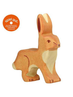 Hare, upright ears