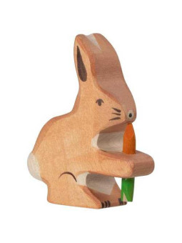 Hare with carrot