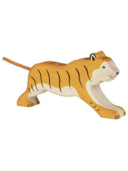 Tiger, running