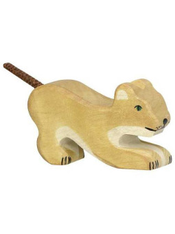 Lion, small, playing