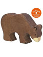Brown bear, feeding