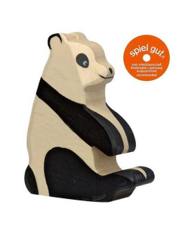 Panda bear, sitting