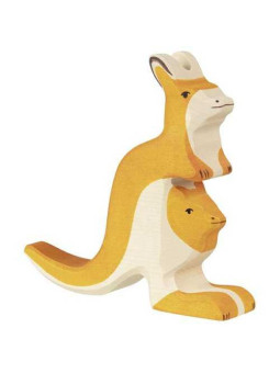 Kangaroo with young