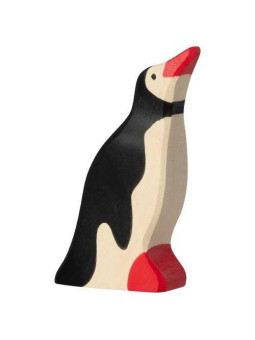 Penguin, head raised