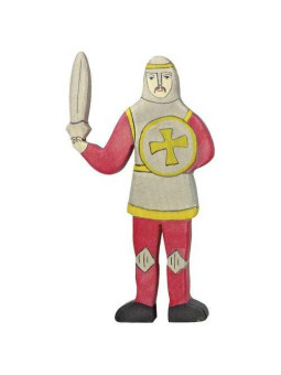 Knight, fighting, red