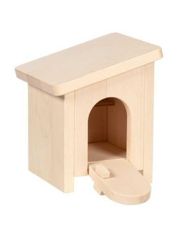 Small stable, assembled