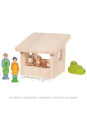 Shelter for animals, assembled Shelter for animals, assembled