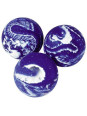 Bouncing ball - space, glow-in-the-dark - set of 36
