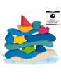 Stacking game, Water world Stacking game, Water world