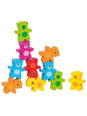 Colorful bears stacking game