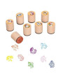 Stamps unicorn - set of 48