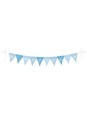 Name bunting, blue, with 10 pennants Name bunting, blue, with 10 pennants