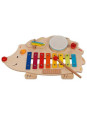 Hedgehog music station with song book