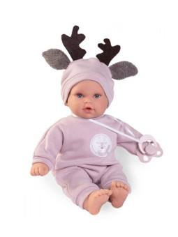 Lalka Kika Antonio Juan 11324 - Dziewczynka, 27 cm, Brzuszek: Miękki, Kolor oczu: Niebieski