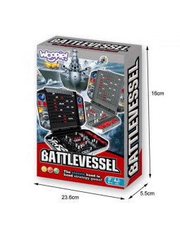 WOOPIE Gra Planszowa Statki MEGA BITWA MORSKA 4+