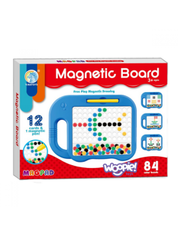WOOPIE Tablica Magnetyczna dla Dzieci Montessori MagPad Słonik- Zestaw 3 szt.