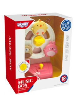 WOOPIE BABY Pozytywka Karuzela Zwierzęta Zabawka Muzyczna Edukacyjna