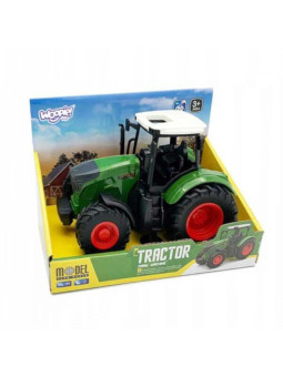 WOOPIE Traktor Ciągnik Gumowe Koła Zielony