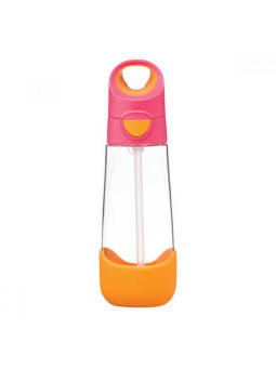 Butelka na wodę tritanowa ze słomką 600ml Strawberry Shake b.box