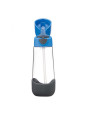 Butelka na wodę tritanowa ze słomką 600ml Blue Slate b.box Butelka na wodę tritanowa ze słomką 600ml Blue Slate b.box