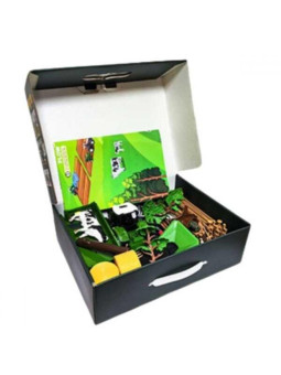 WOOPIE Zestaw Maszyn Rolniczych Traktor Ciągnik Zagroda Mini Farma Osada Rolnicy