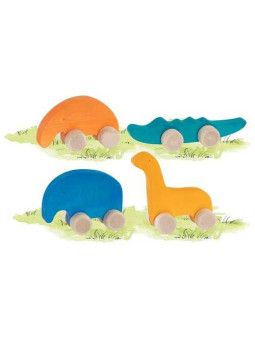 Push-along animals, good friends - set of 8