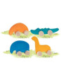Push-along animals, good friends - set of 8 Push-along animals, good friends - set of 8