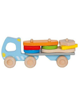 Truck with stacking freight