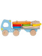 Truck with stacking freight Truck with stacking freight