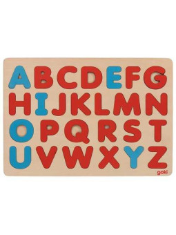 Alphabet puzzle in Montessori style